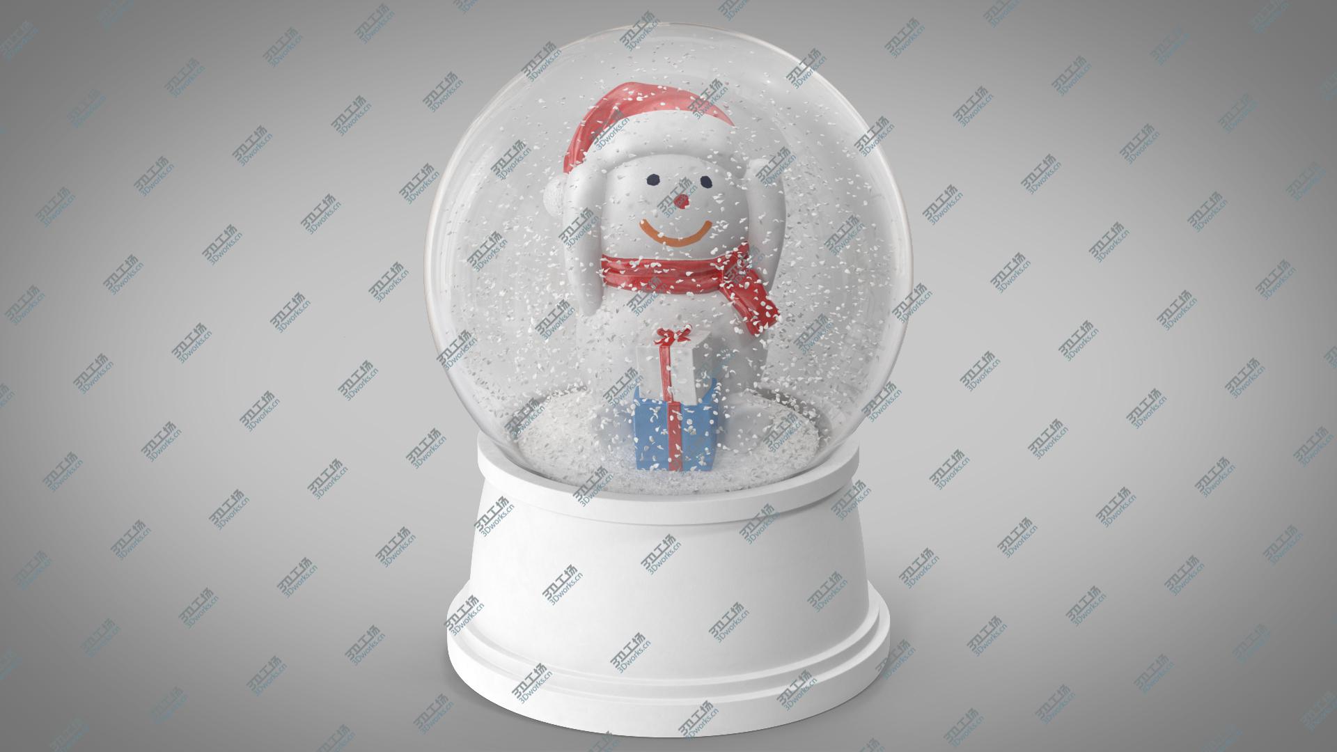 images/goods_img/2021040163/3D Snow Globe with a Snowman 6 model/2.jpg